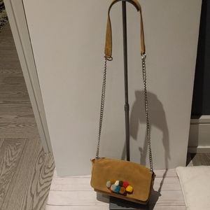 🌸🍀Suede leather bag by Zara🌸🌼🌸